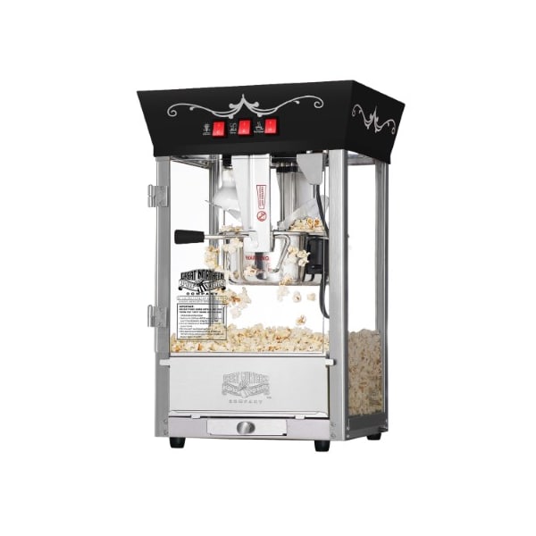 Great Northern Popcorn Great Northern Popcorn 8-ounce Antique Style Popcorn Machine, Electric Countertop Maker, Black 569864QKY - main